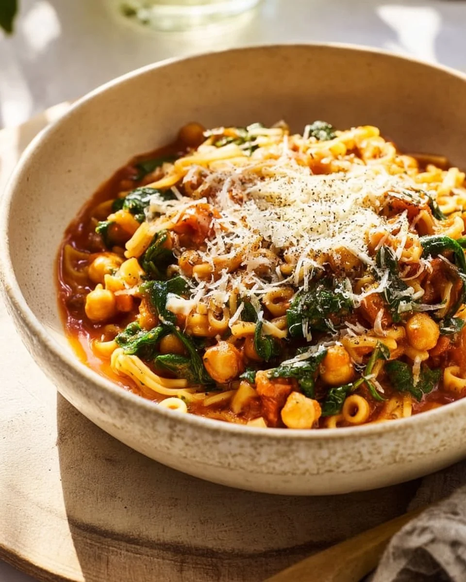 Pasta and Chickpeas