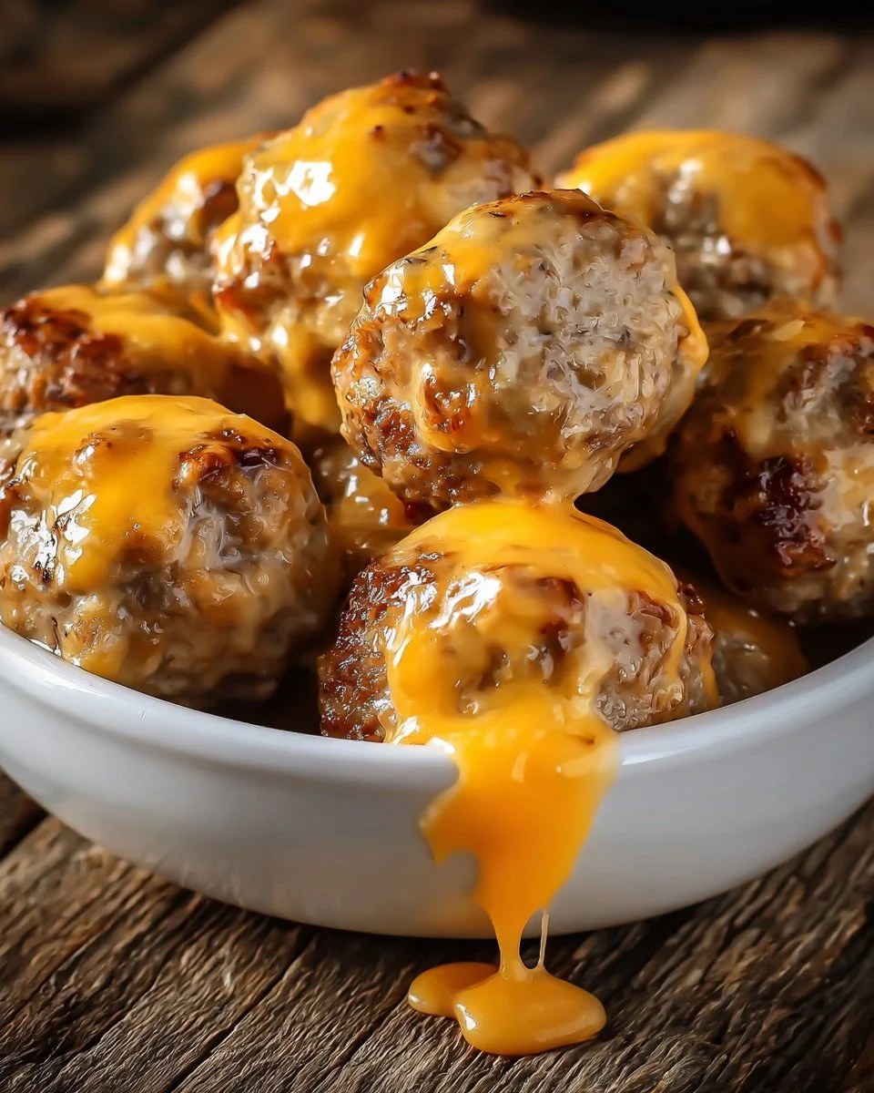 Rotel Cream Cheese Sausage Balls