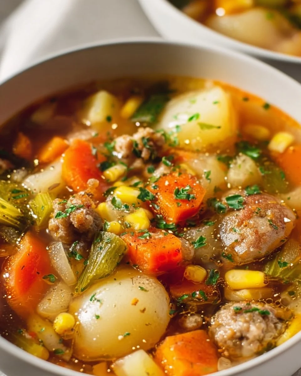 Sausage and Vegetable Soup