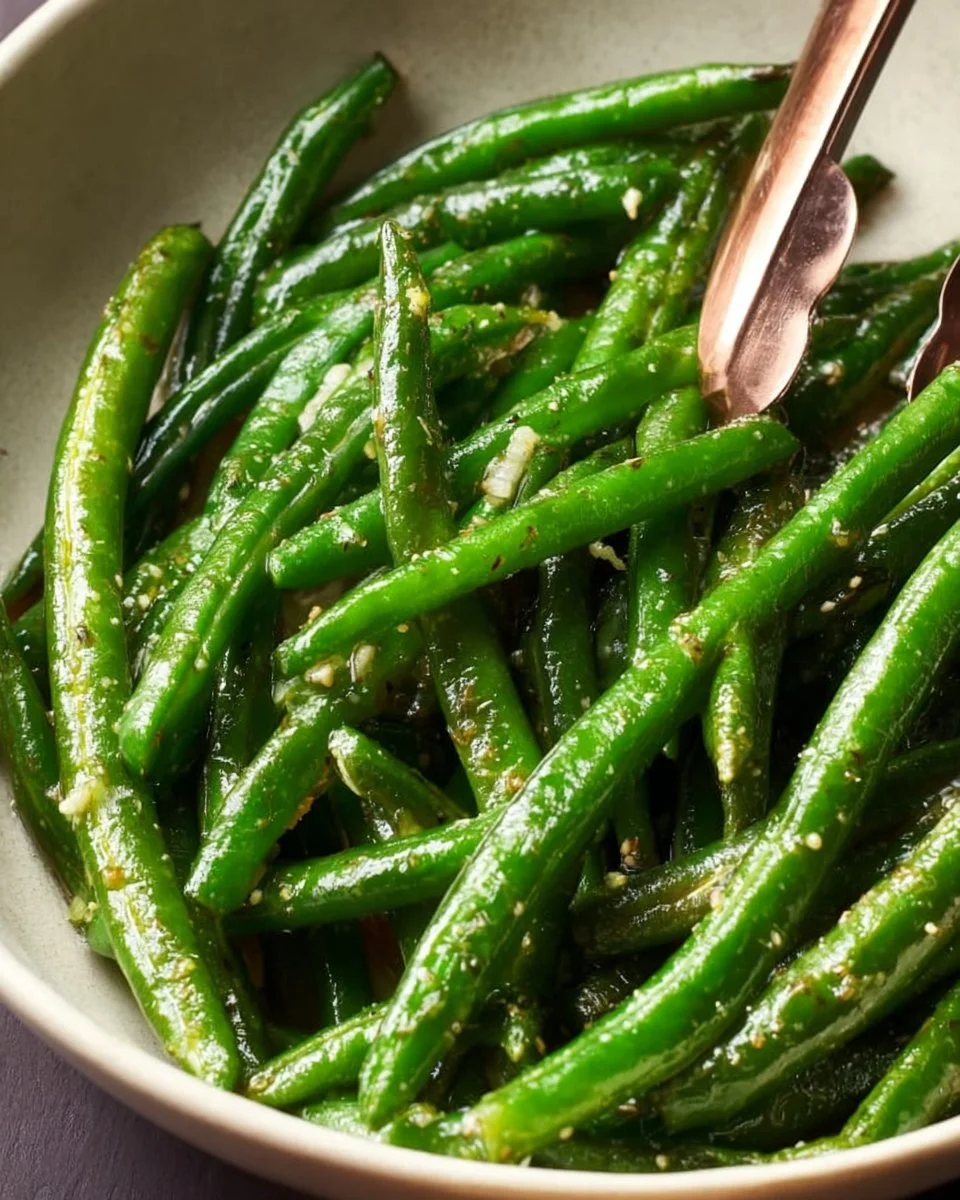 Savory Green Beans