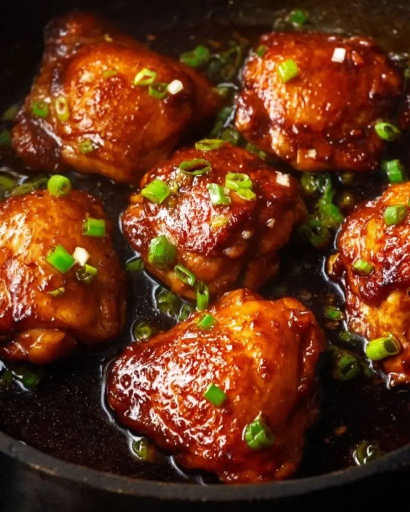 Delicious soy sauce chicken served with vegetables on a plate.