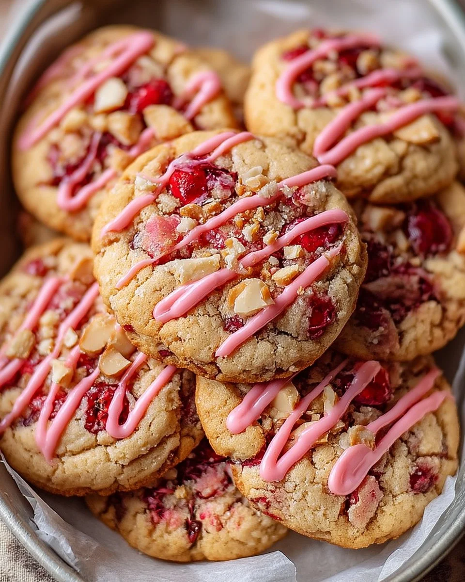 Strawberry Crunch Cookies