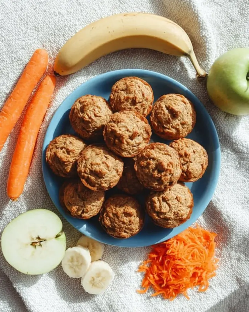 Healthy ABC Baby Muffins for infants and toddlers
