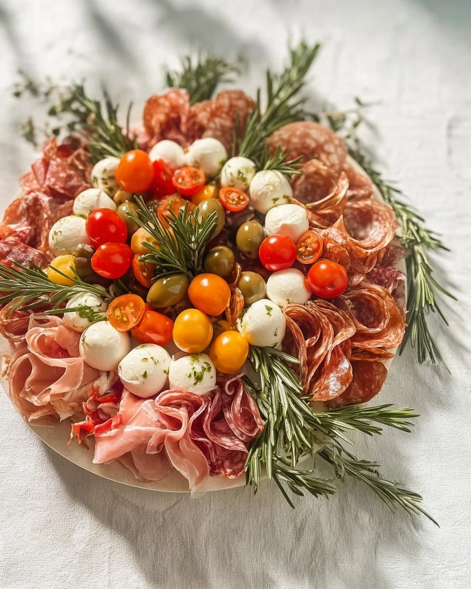 Antipasto Wreath Board
