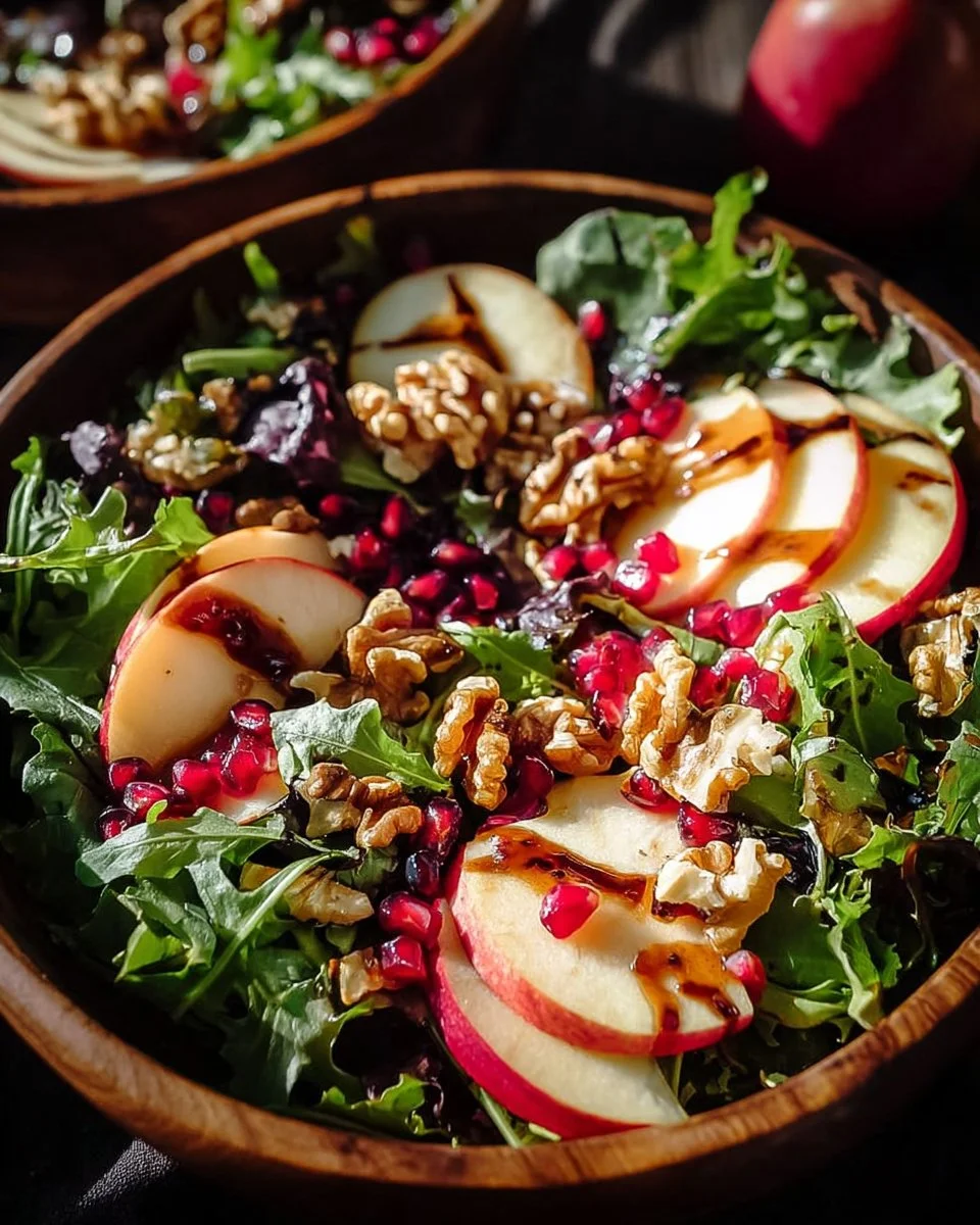 Apple Pomegranate Salad