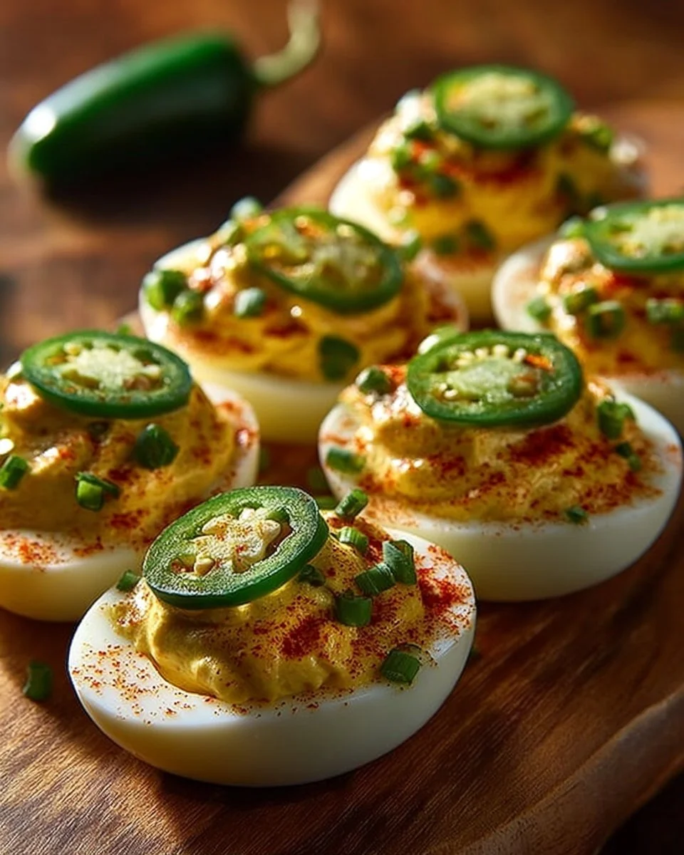 Avocado Deviled Eggs