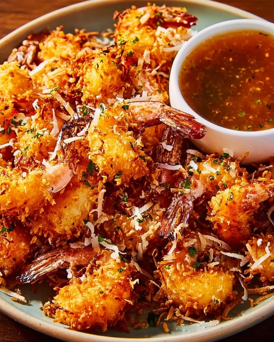 Baked Coconut Shrimp with Sweet Chili Mayo