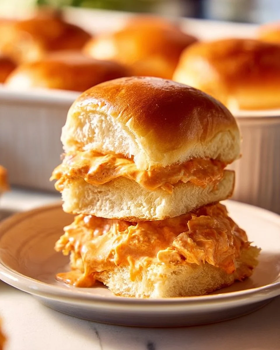 Buffalo Chicken Sliders