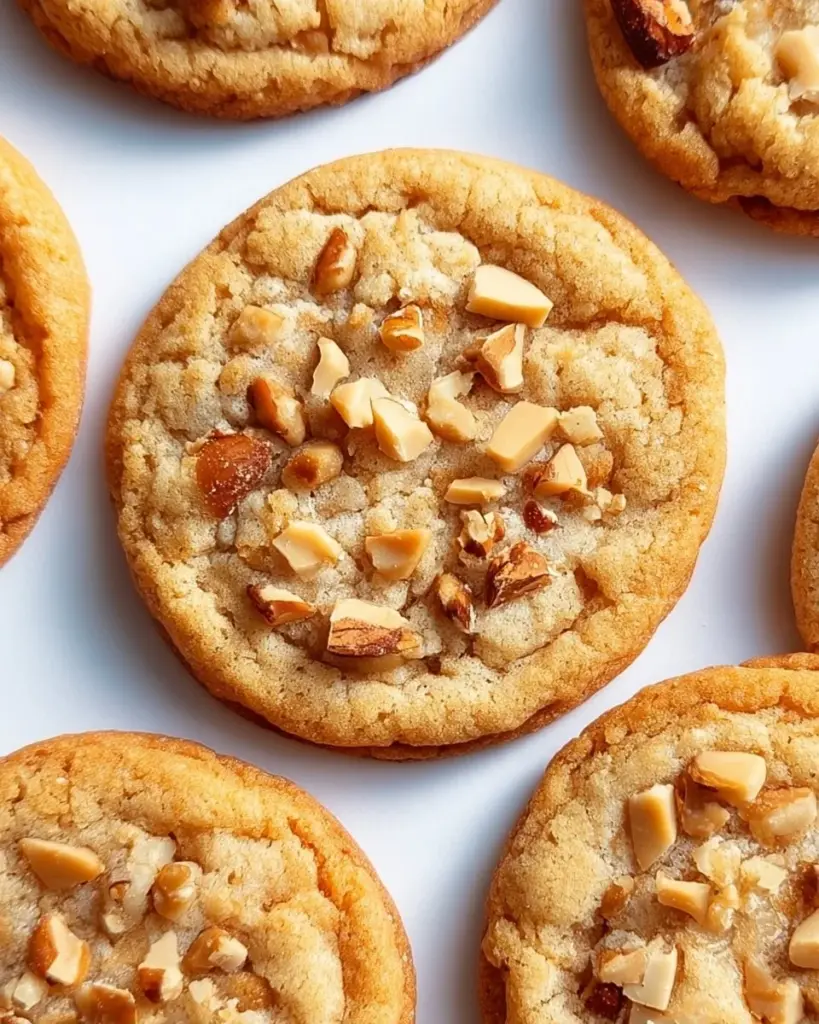Delicious homemade Butter Pecan Cookies with a rich buttery flavor and crunchy nuts