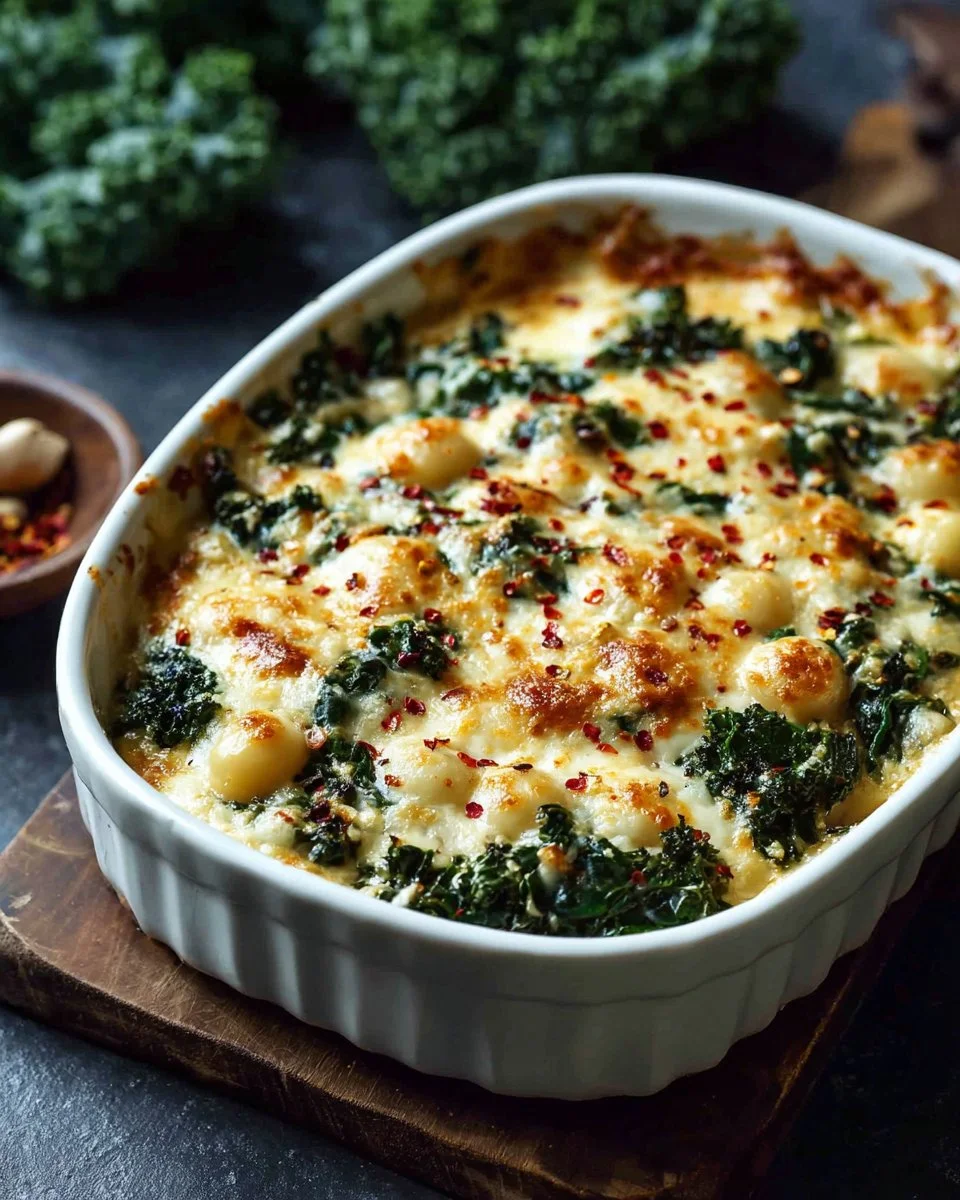 Cannellini Bean and Kale Casserole