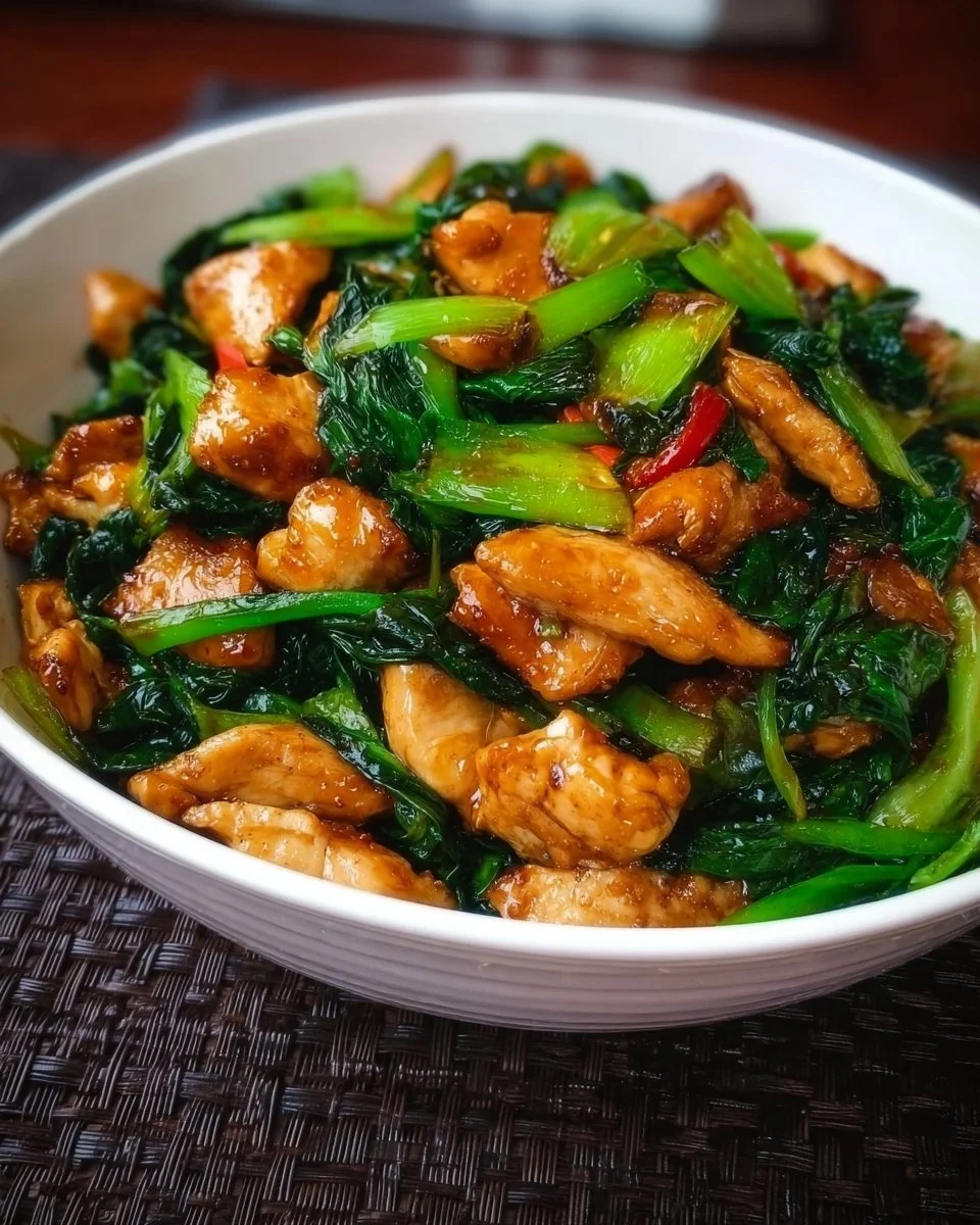 Chicken Bok Choy Stir Fry