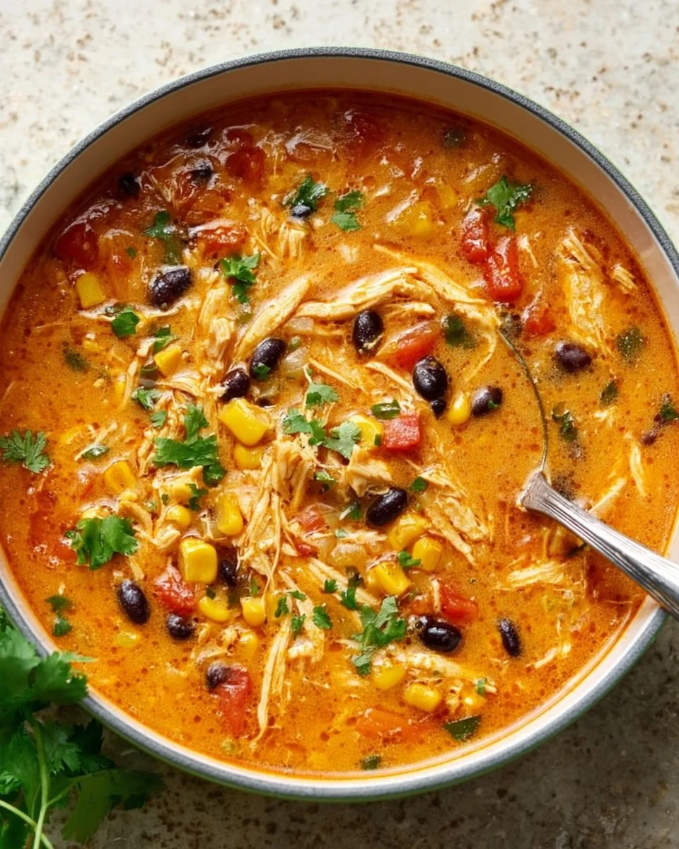 Chicken Enchilada Soup