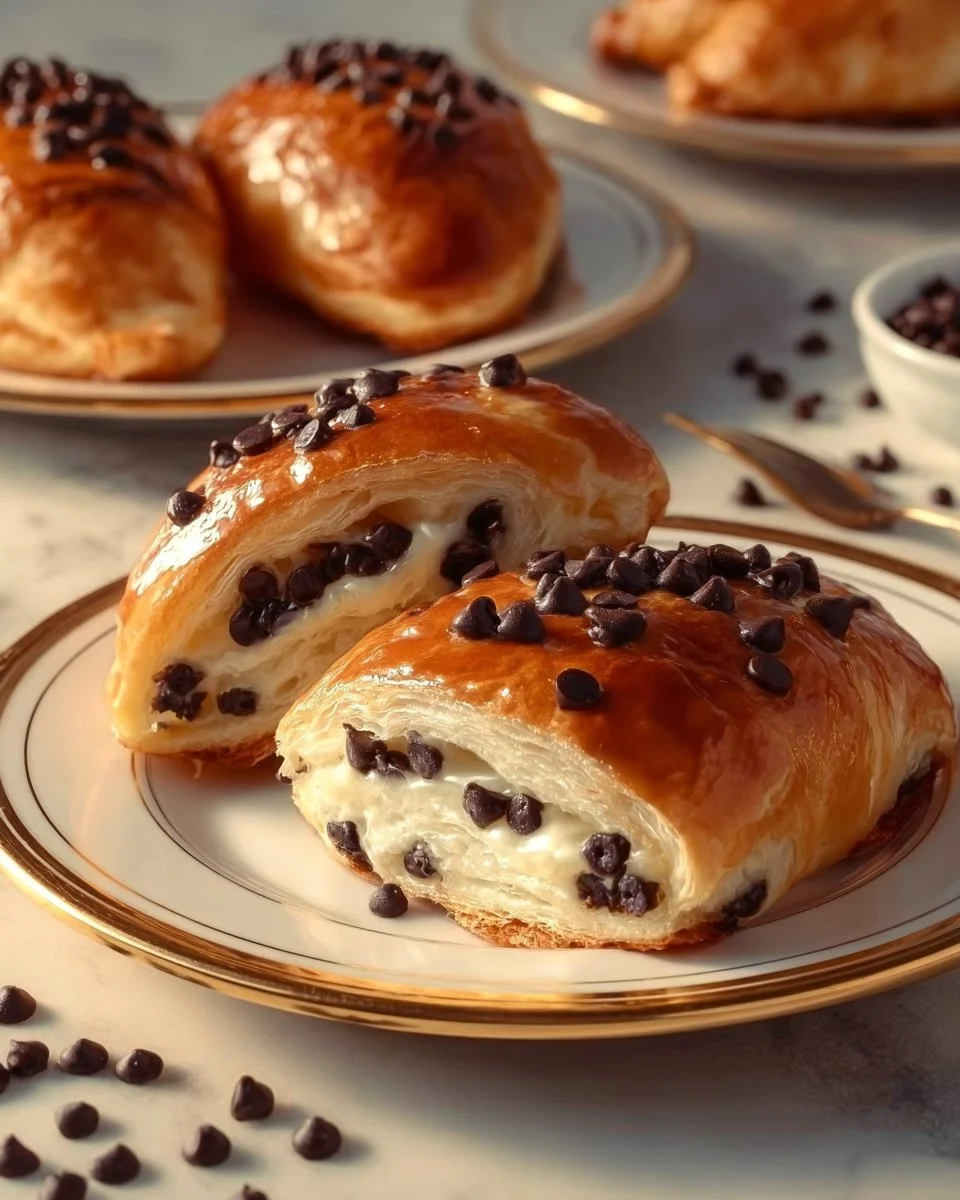 Chocolate Chip Vanilla Custard Brioche