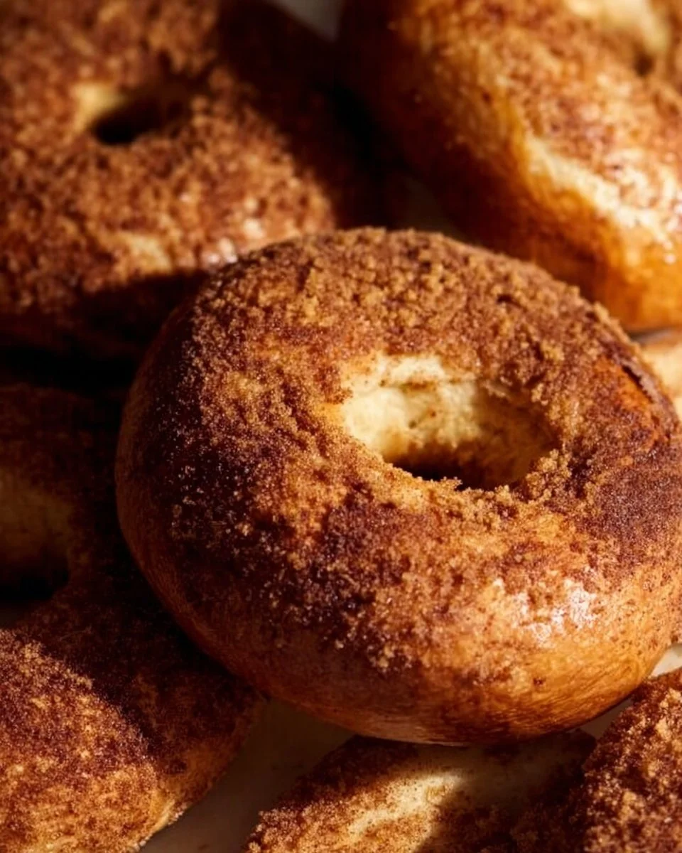 Cinnamon Sugar Bagels