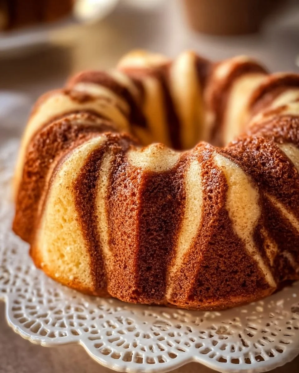Cinnamon Swirl Bundt Cake