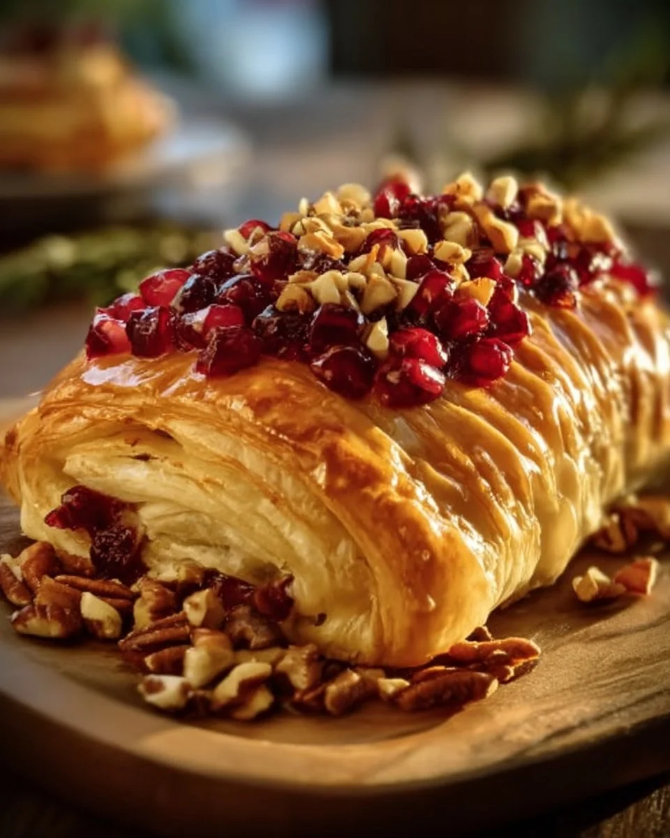 Cranberry Pecan Brie
