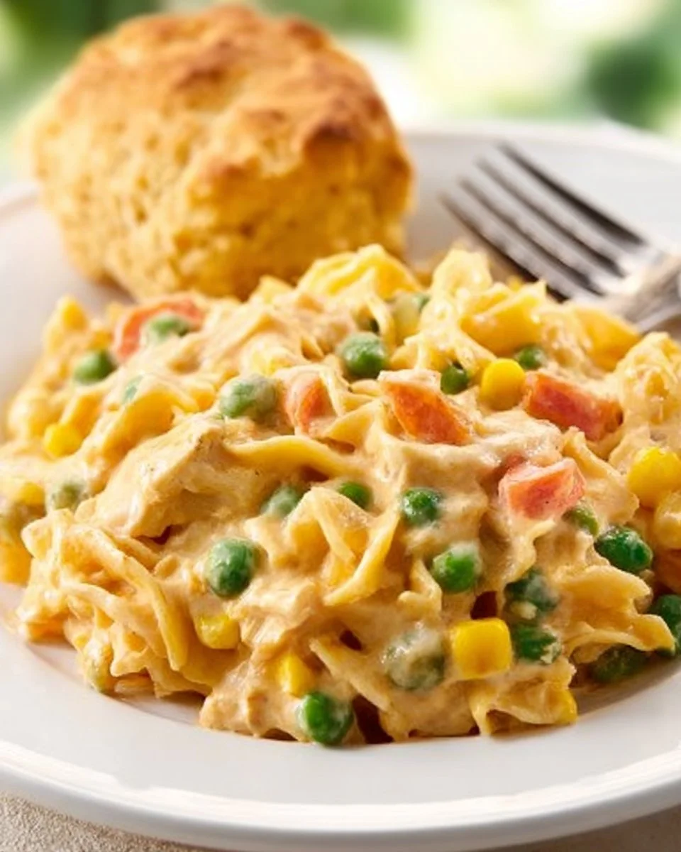 Easy Chicken Pot Pie Casserole