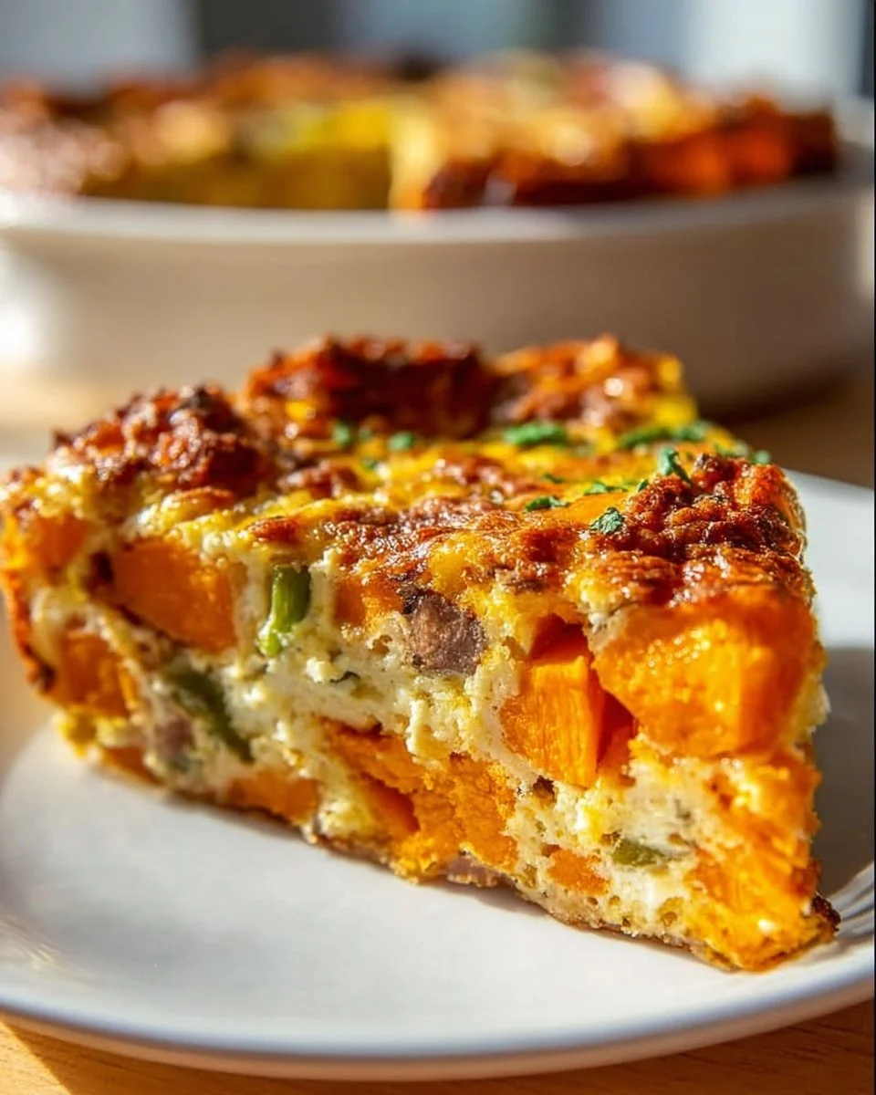 Easy Sweet Potato Egg Casserole