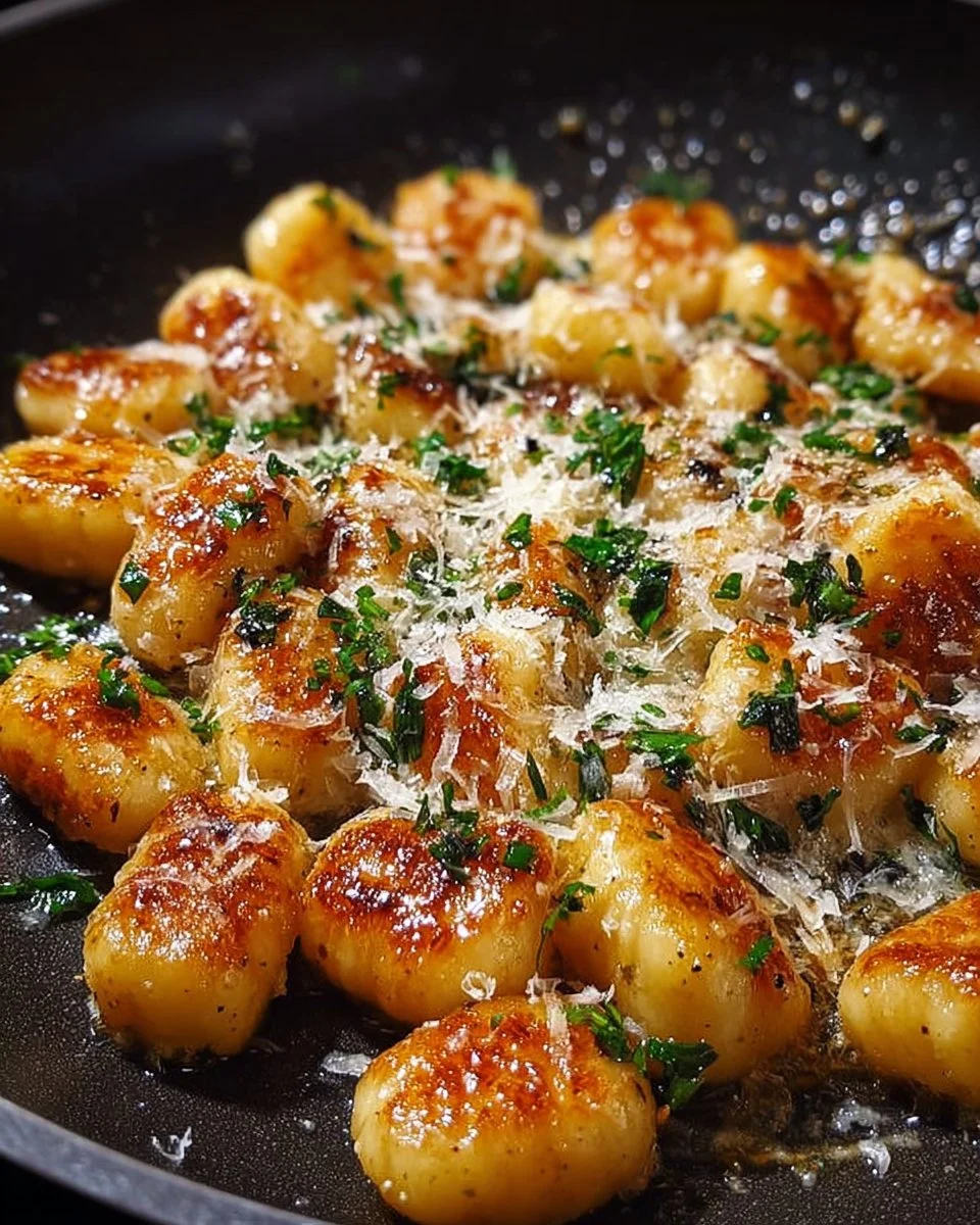 Garlic Butter Parmesan Gnocchi