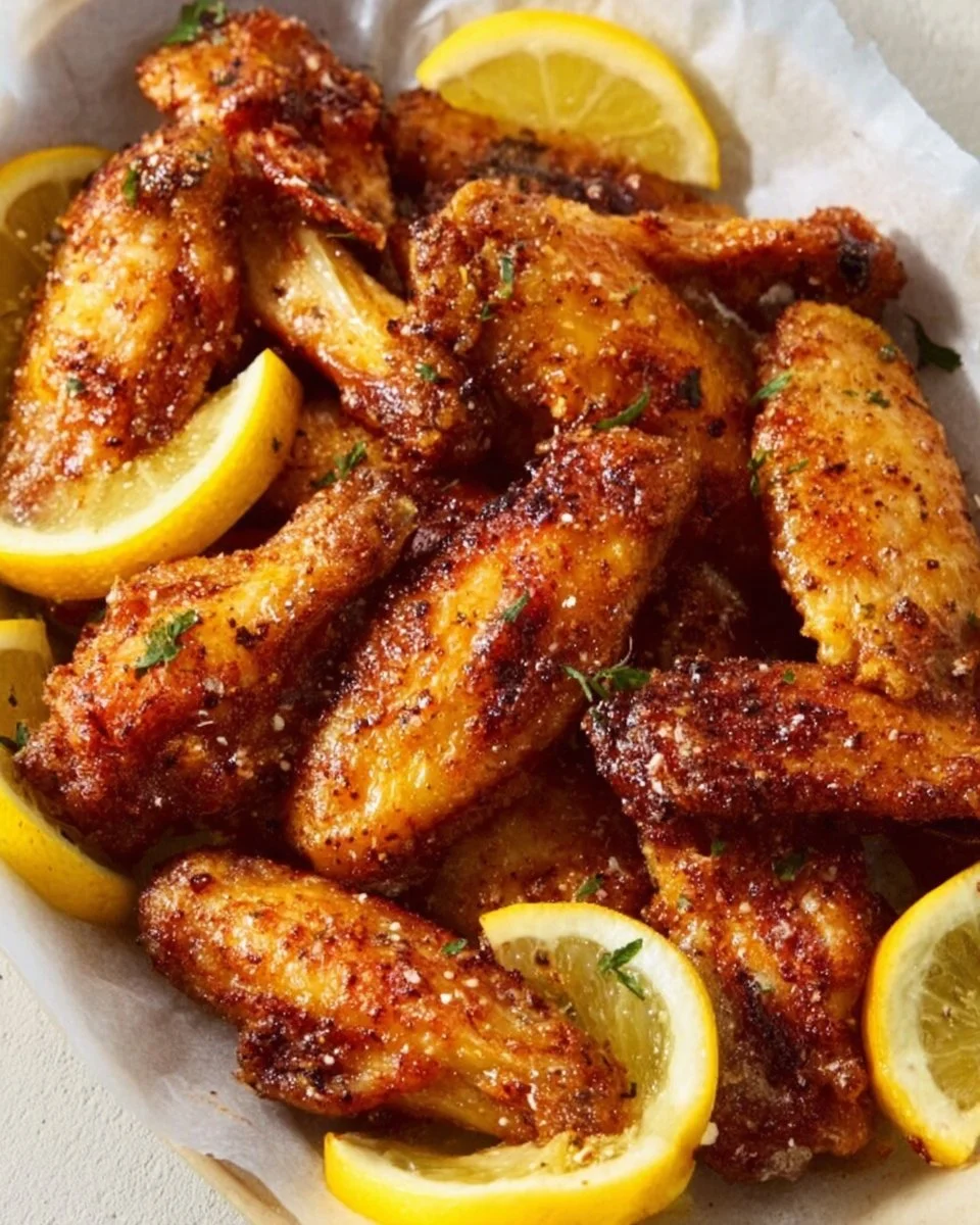 Honey Lemon Pepper Wings