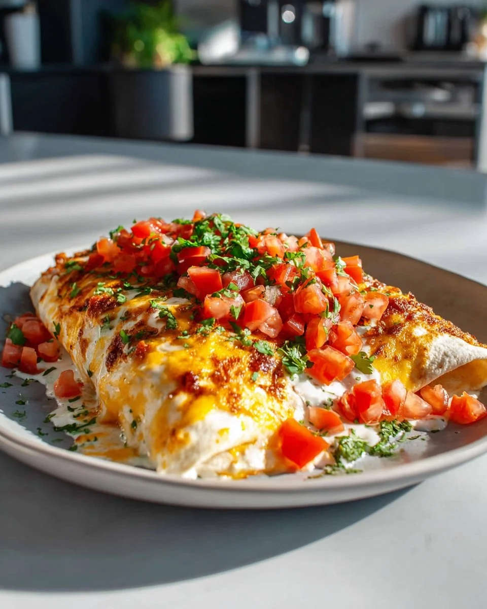 Jalapeño Popper Cheesy Chicken Enchiladas