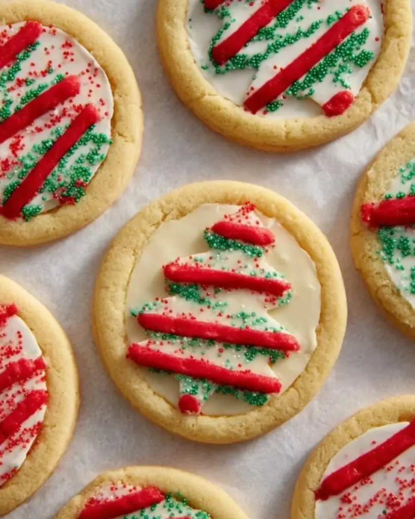 Little Debbie Christmas Tree Cake Cookies festive holiday treat
