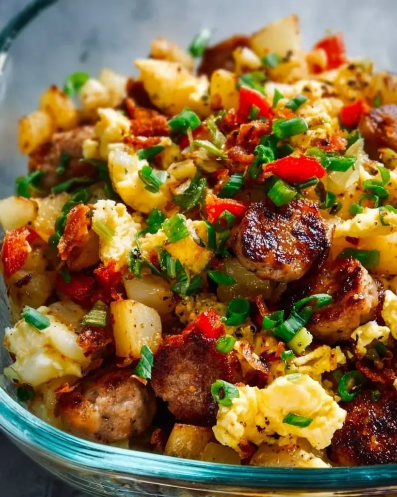 Colorful meal prep breakfast bowls filled with nutritious ingredients