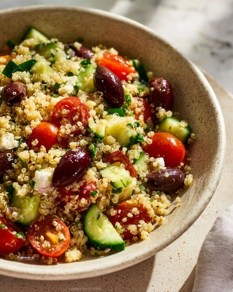 Mediterranean Quinoa Salad