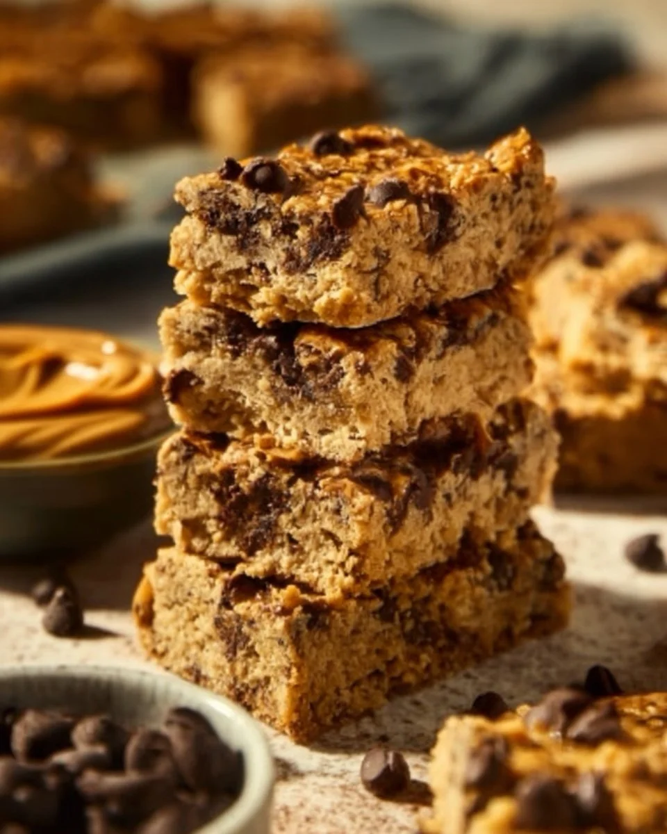 Peanut Butter Banana Bars
