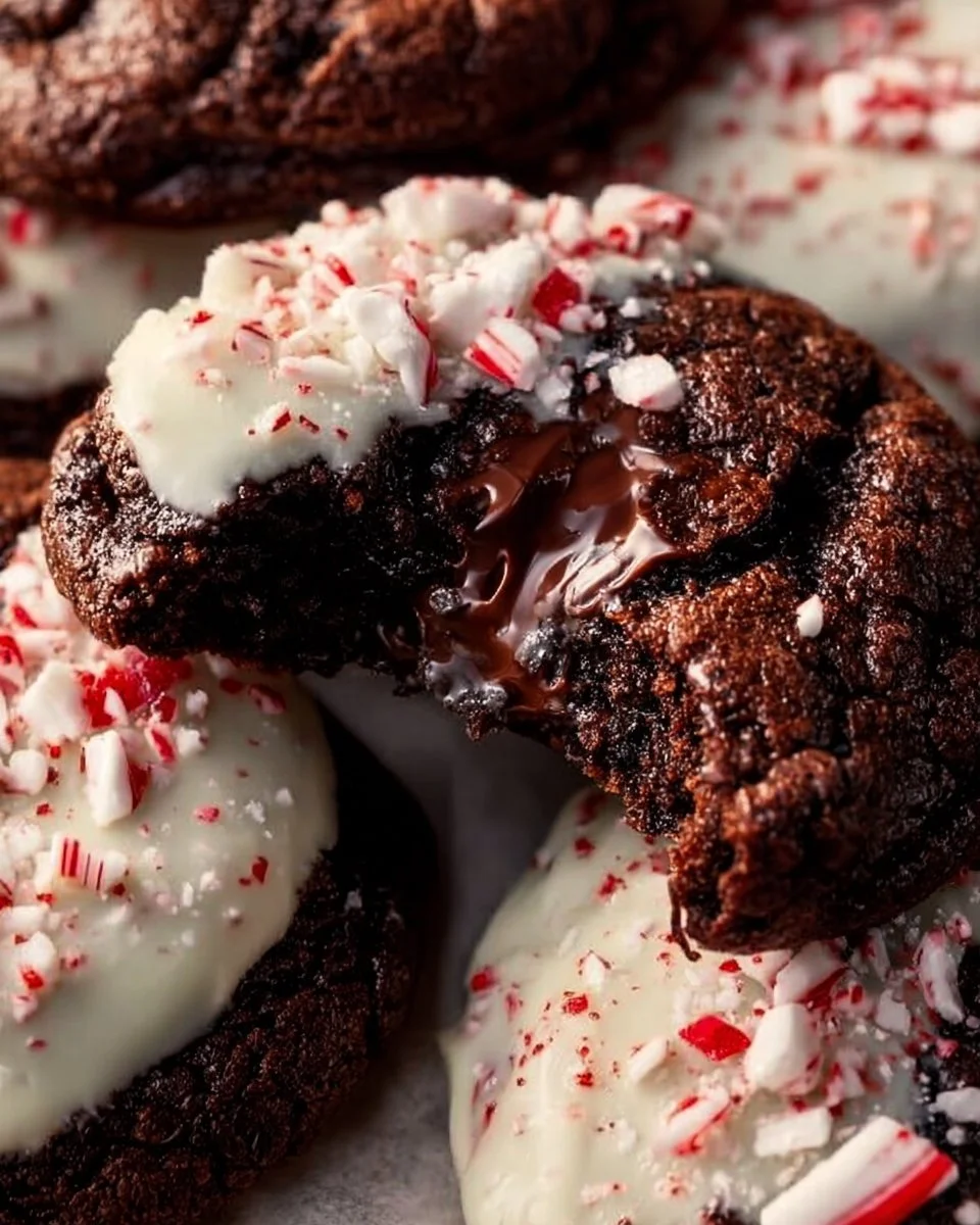 Peppermint Bark Cookies