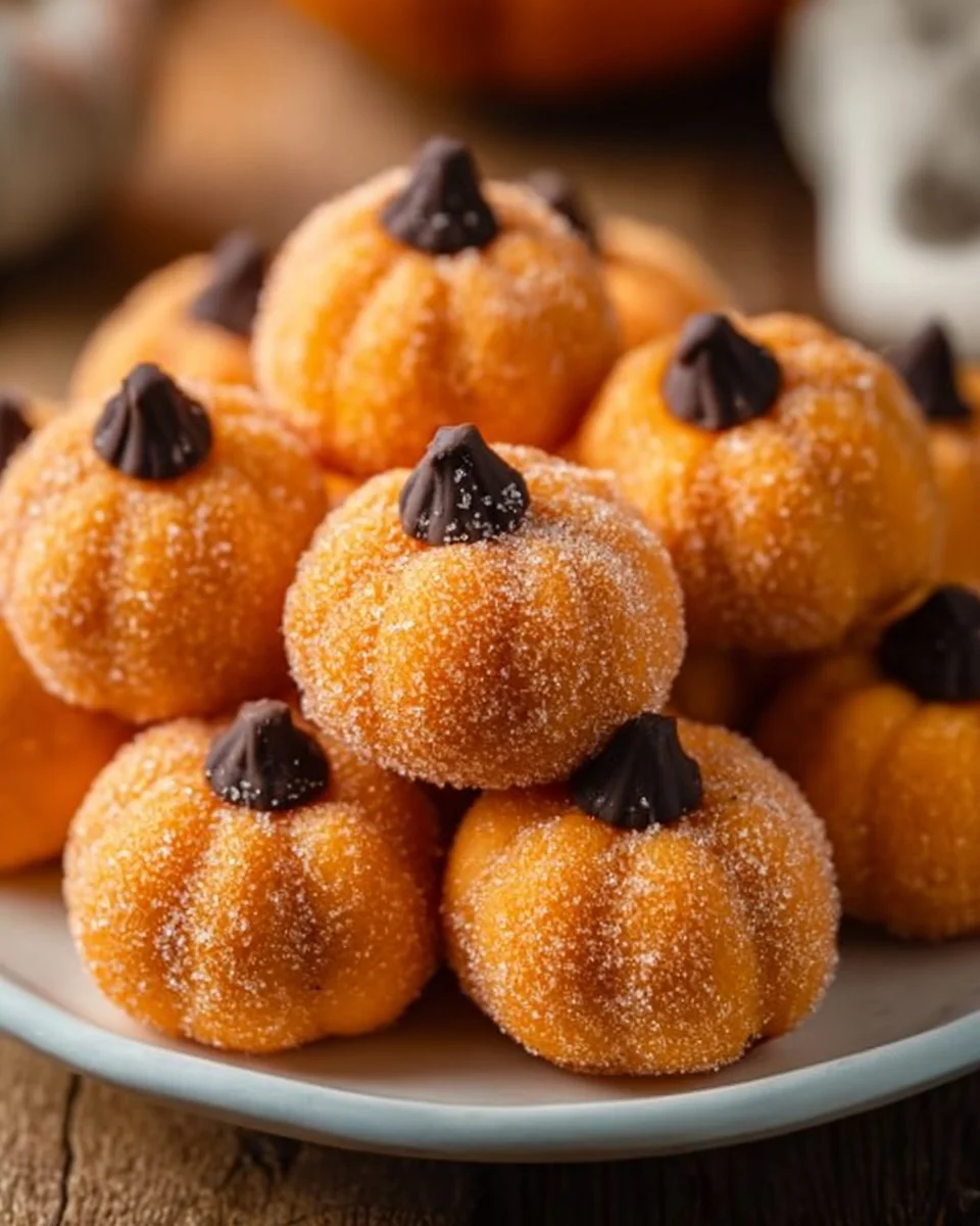 Pumpkin Cheesecake Truffles