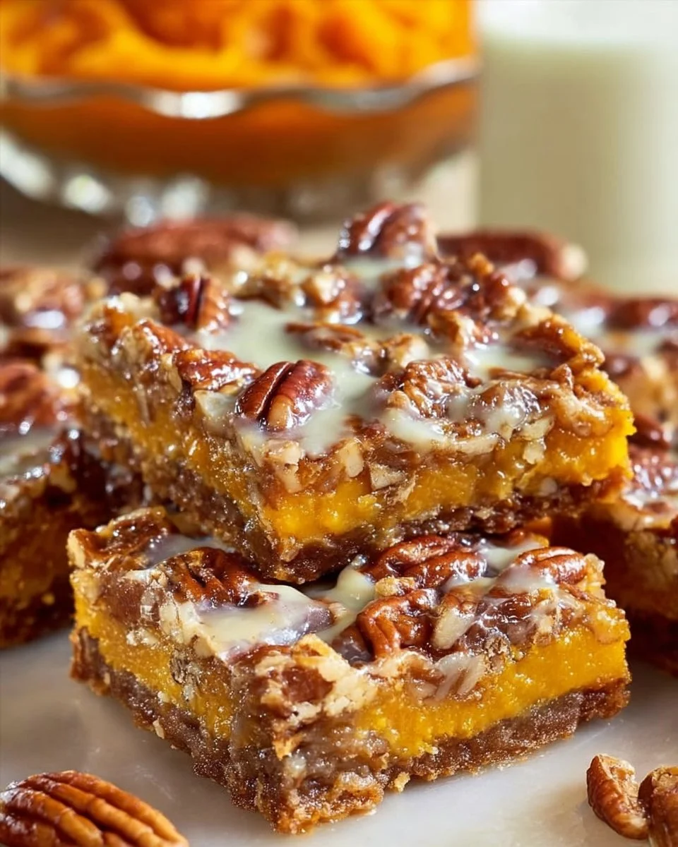 Pumpkin Magic Bars