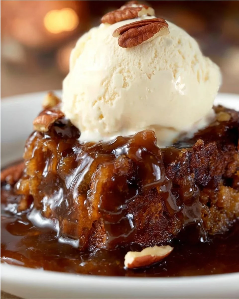 Pumpkin Pudding Cake
