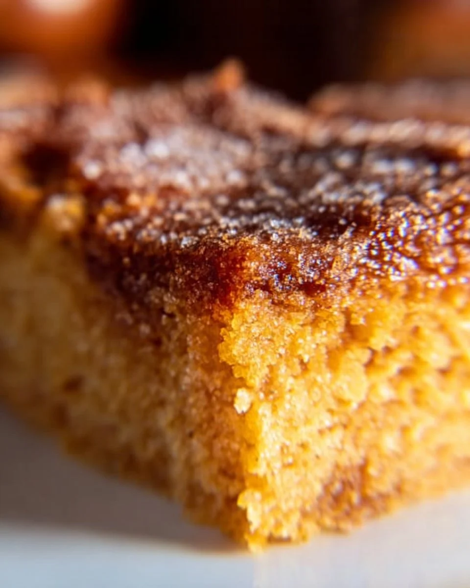 Pumpkin Snickerdoodle Snack Cake