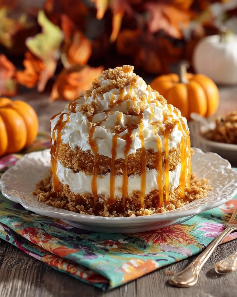 Pumpkin Snickerdoodle Snack Cake