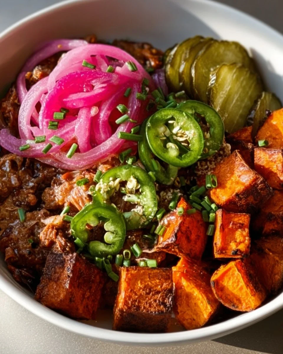 Sloppy Joe Sweet Potato Bowls