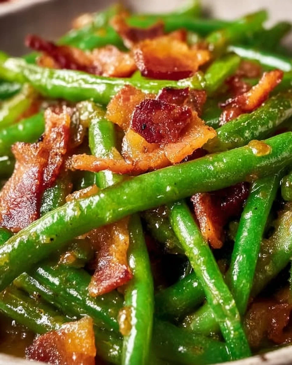 Southern Green Beans with Bacon