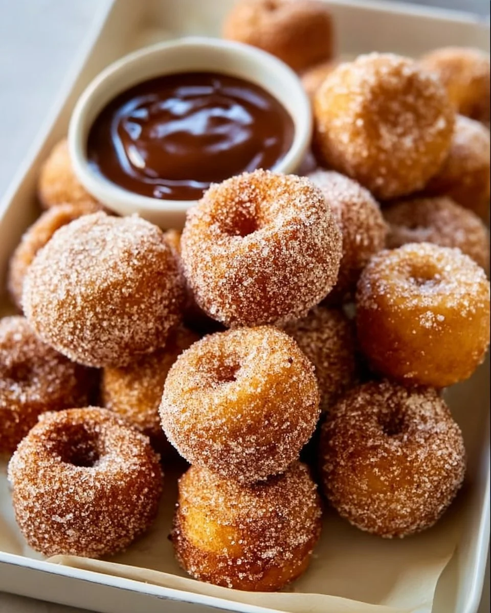 Tasty Churro Donut Bites