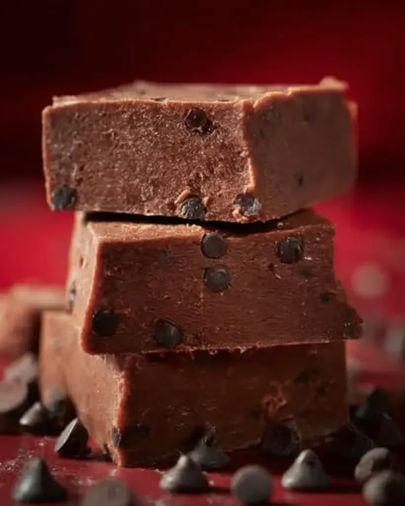 Delicious Vampire Fudge recipe featuring chocolate and spooky flavors.
