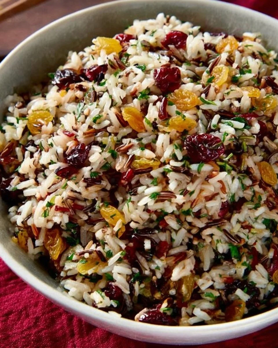 Wild Rice and Cranberry Salad