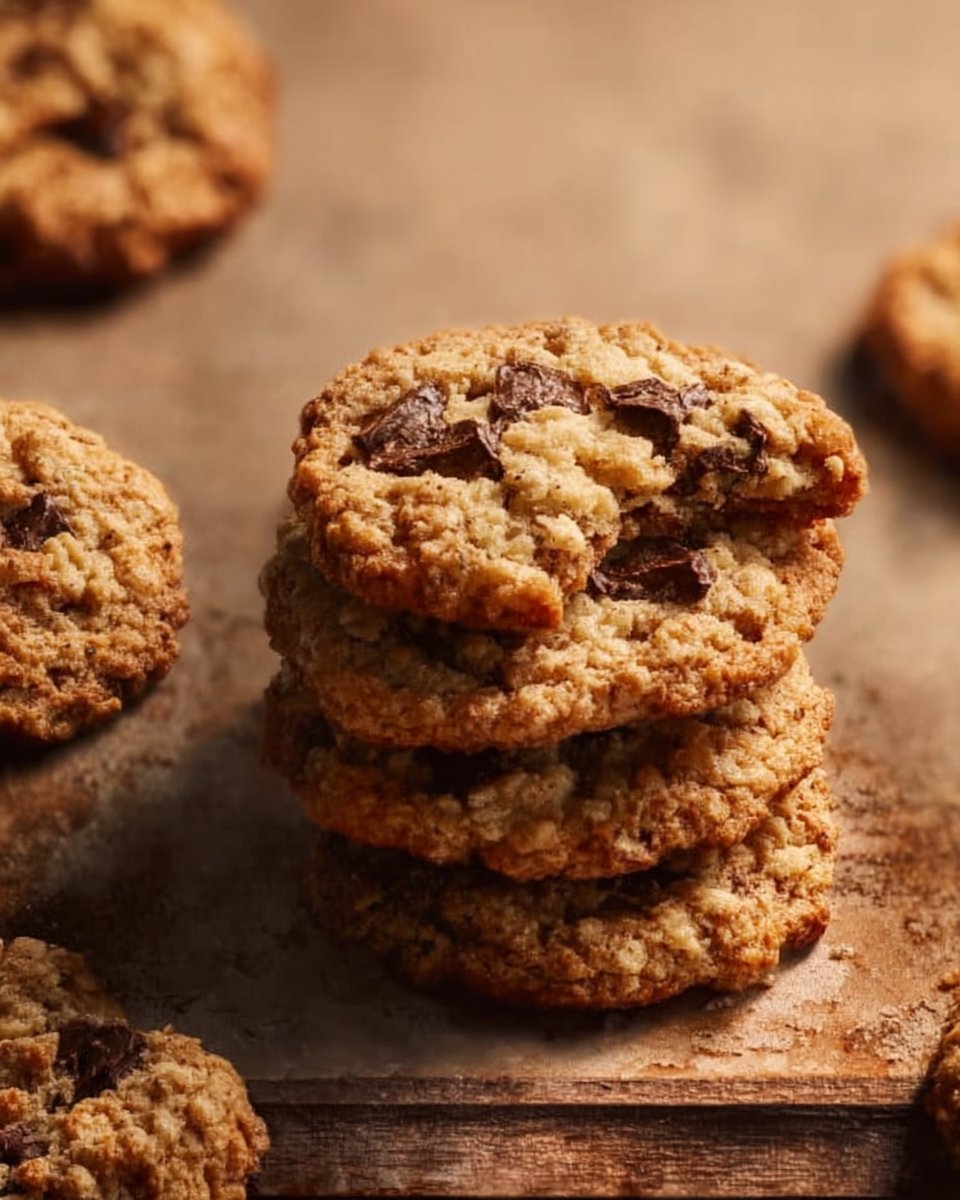 Gluten Free Almond Flour Oatmeal Cookies