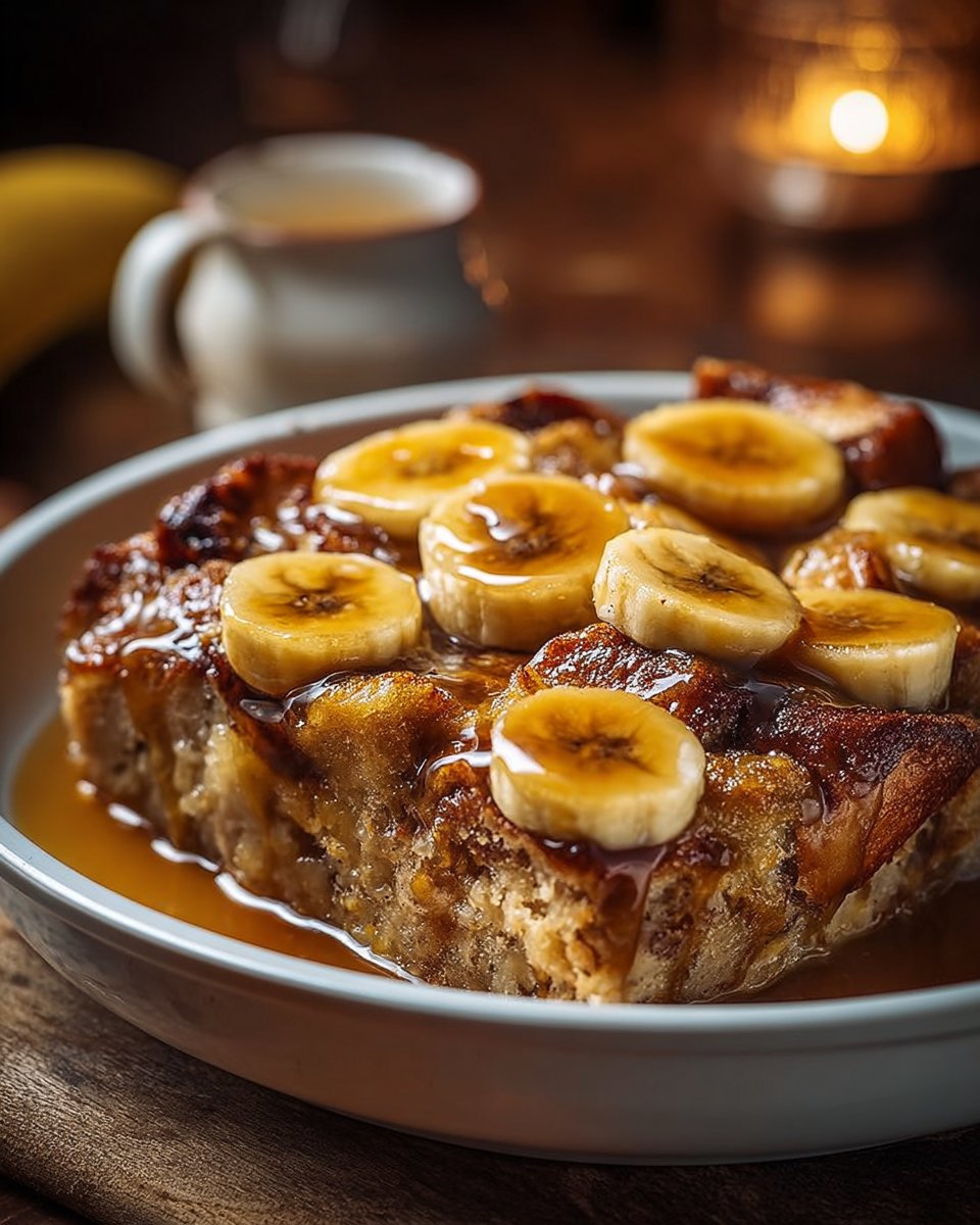 Bananas Foster Bread Pudding
