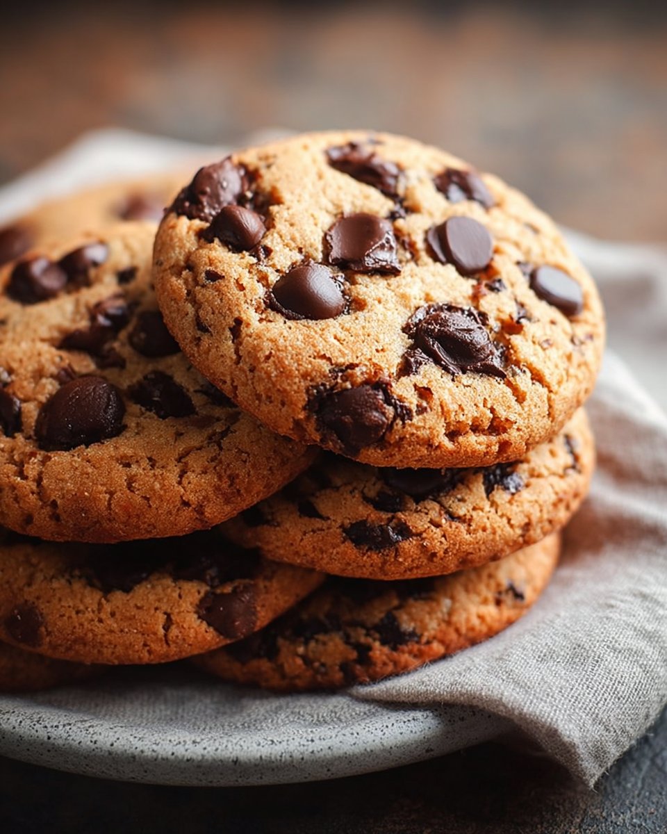 Almond Flour Chocolate Chip Cookies