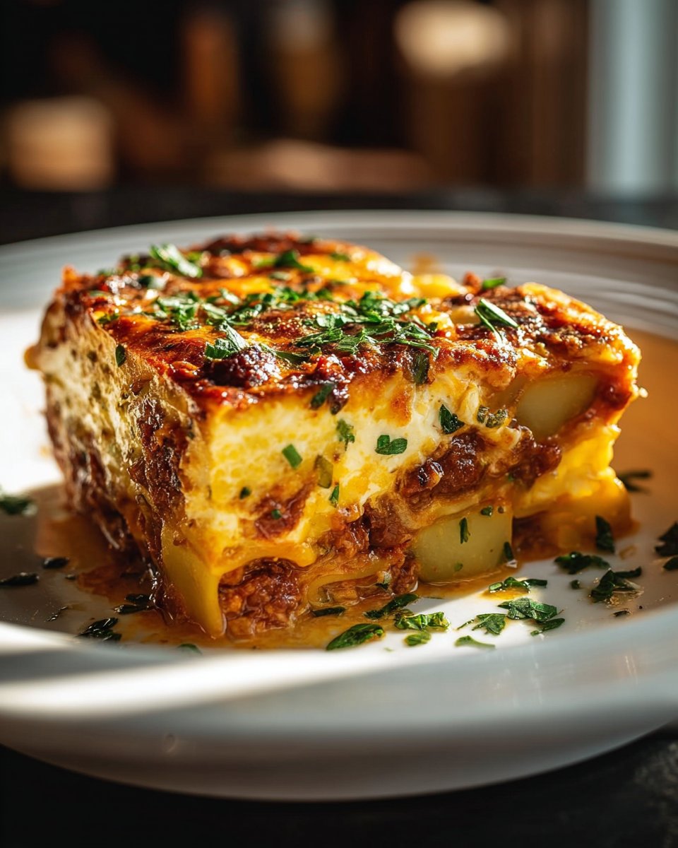 Chorizo & Potato Egg Casserole
