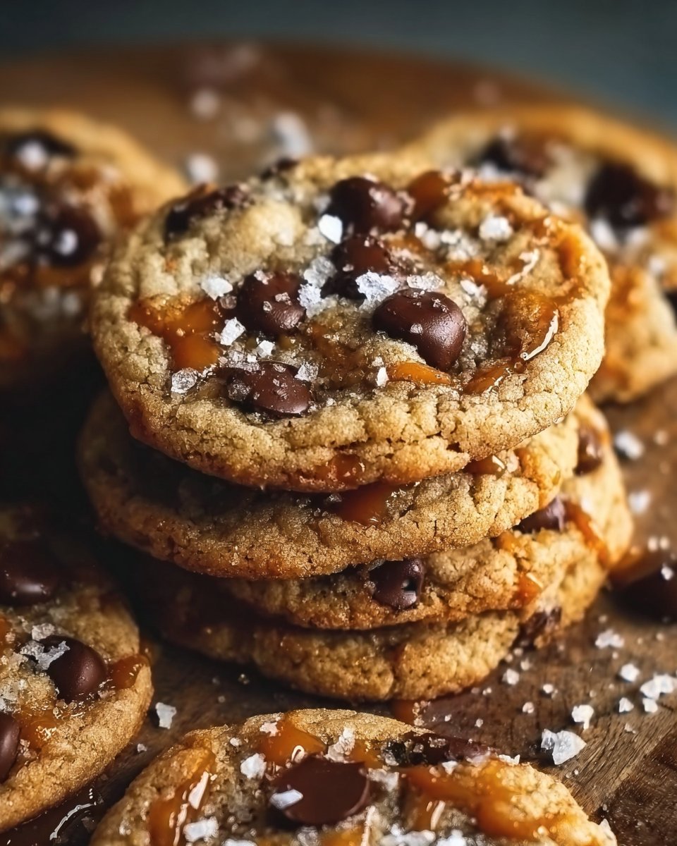 Salted Caramel Chocolate Chip Cookies That'll Wow Your Taste Buds