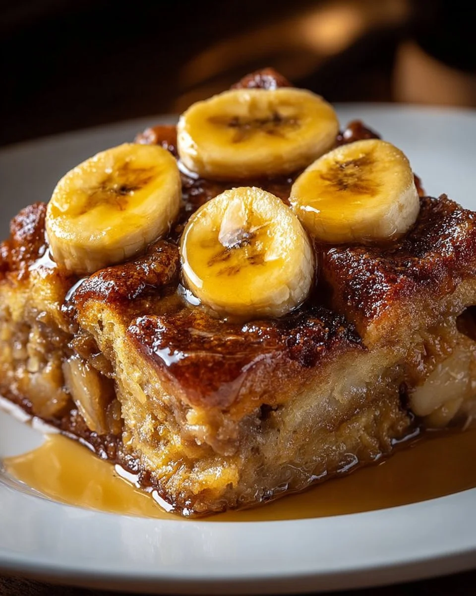 Bananas Foster Bread Pudding