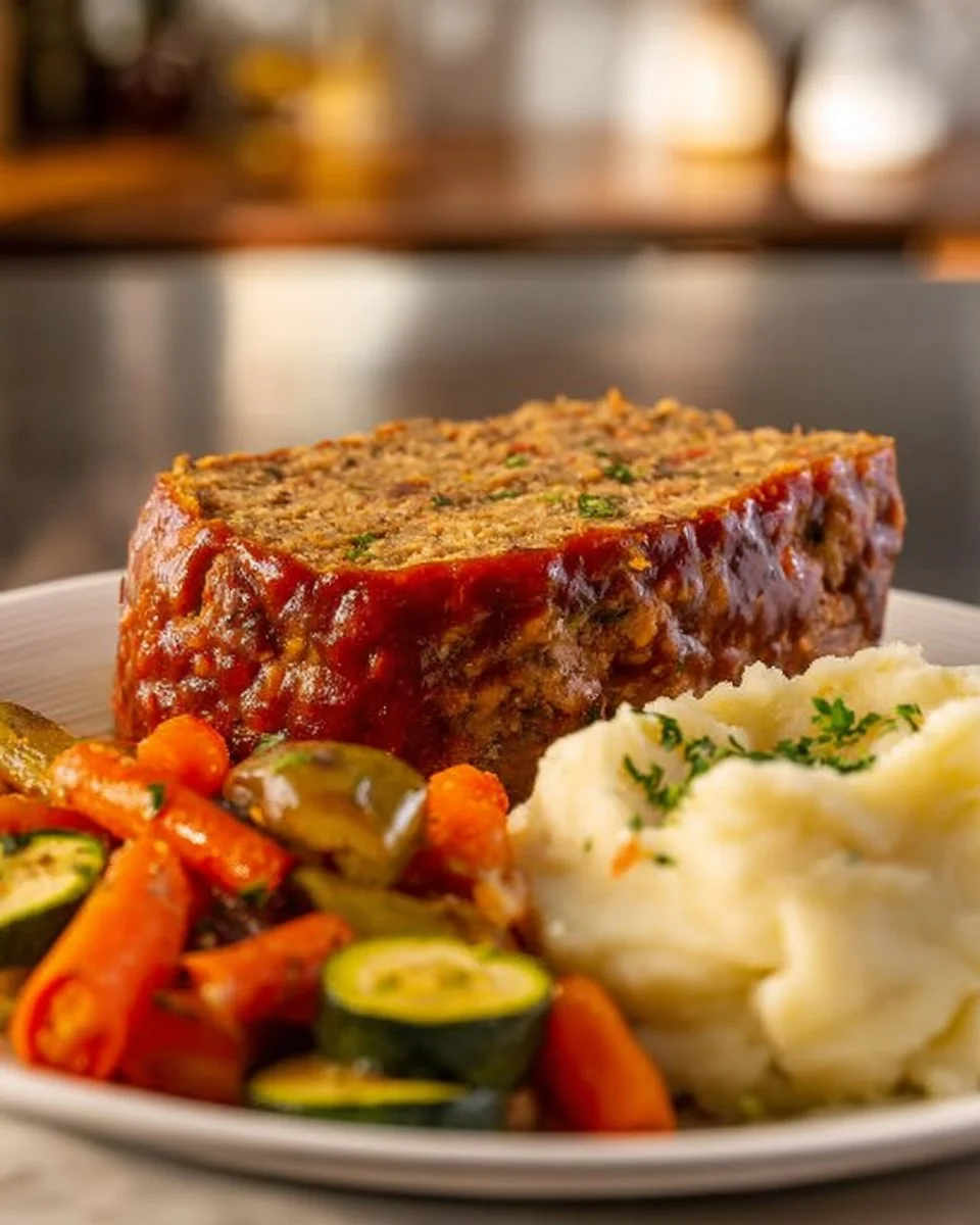 Chickpea Vegan Meatloaf