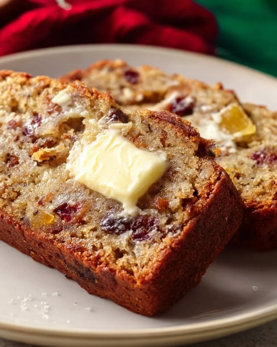 Christmas Banana Bread