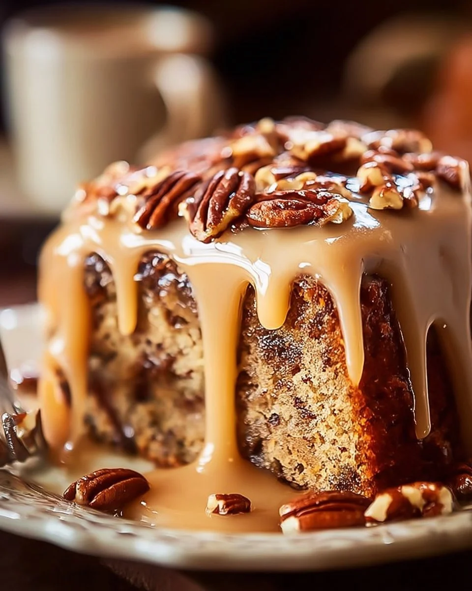 Classic Praline Pecan Cake