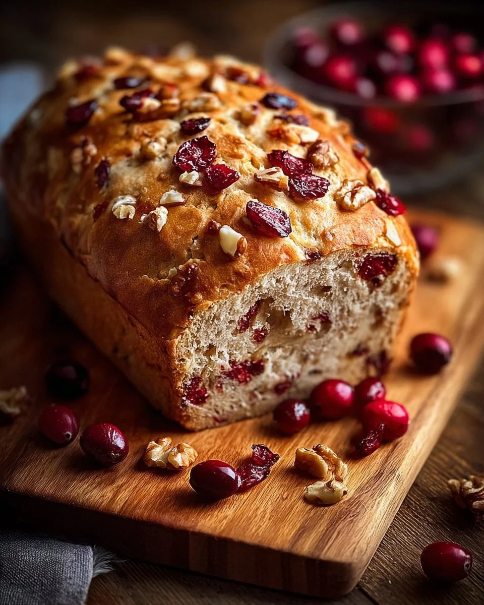 Cranberry Walnut Bread